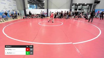 155 lbs Rr Rnd 1 - Robert Fahey, Mat Assassins vs Lane Button, Michigan Grapplers