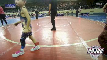 40 lbs Round Of 16 - Braxton Shackelford, Lions Wrestling Academy vs Charley Ray Wells, Claremore Wrestling Club