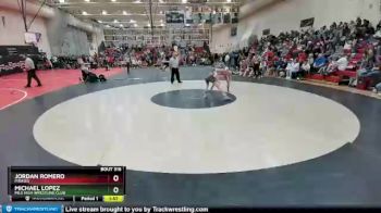 106 Boys Quarterfinal - Michael Lopez, Mile High Wrestling Club vs Jordan Romero, Pirates