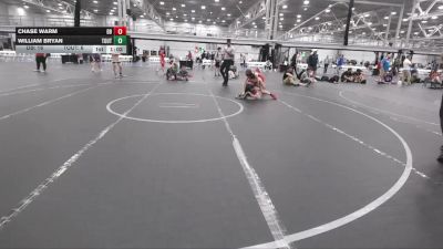 84 lbs Round 9 (10 Team) - William Bryan, The Outsiders vs Chase Warm, Dayton Bandits