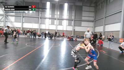 44.2-44.4 lbs Champ. Round 3 - Reese King, Crater Mat Club vs Oz Barnes, Buzzsaw Wrestling Club