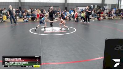 70 lbs Round 3 - Brennan Moore, Askeo International Mat Club vs Brantley Sonnenberg, FordDynastyWrestlingClub