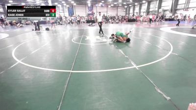 160 lbs Rr Rnd 1 - Xyler Sallit, Hammerin Hornets vs Kage Jones, Revival Orange