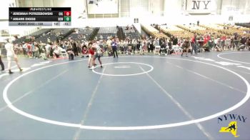 128 lbs Cons. Semi - Amare Diggs, Bear Cave Wrestling vs Jeremiah Potrzebowski, Club Not Listed