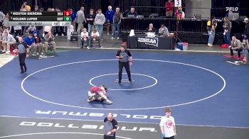 Champ. Round 1 - Holden Luper, Hot Springs vs Weston Bierema, Bon Homme/Avon