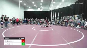 200 lbs Consi Of 4 - Kaleb Dumin, Boyertown vs Joshua Smith, Carlisle Area School District