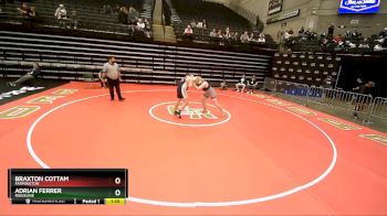 218 lbs Quarterfinal - Braxton Cottam, Farmington vs Adrian Ferrer, Ridgeline