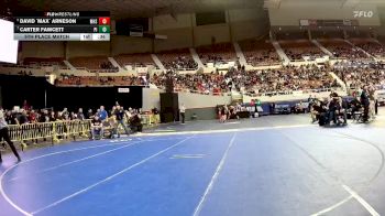 165-D1 5th Place Match - Carter Fawcett, Pinnacle High School vs David `Max` Arneson, Marana High School
