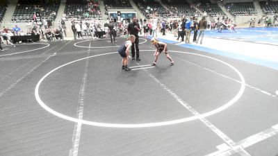 75 lbs Consolation - Grayson Shoopman, Team Tulsa Wrestling Club vs Noah Huck, Bartlesville Wrestling Club