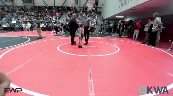 46 lbs Round Of 16 - Kashton Legg, Keystone Kids Wrestling Club vs Grant McInerney, Brushy Wrestling Club
