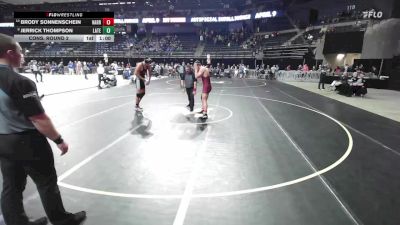 Cons. Round 2 - Brody Sonnenschein, Harrisburg vs Jerrick Thompson, Lakota Tech