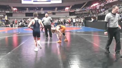 6A 113 lbs Cons. Round 2 - Elias Nelson, Baldwin County vs Britton Miner, Homewood Hs