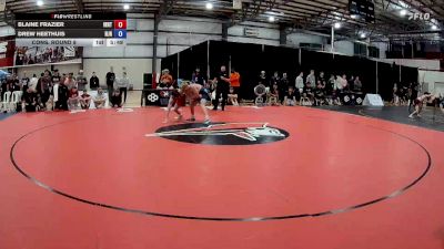 61 kg Cons. Round 8 - Blaine Frazier, Indiana RTC vs Drew Heethuis, New Jersey RTC