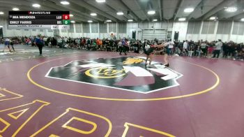 125 lbs Cons. Round 3 - Mia Mendoza, La Junta vs Emily Farris, Rifle