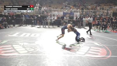 126 3A Cons. Semi - Gary Jackson, Miami Palmetto vs Dominic Rodriguez, Christopher Columbus H S