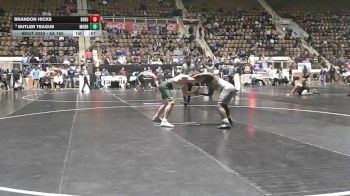 6A 165 lbs Cons. Round 3 - Butler Teague, Mountain Brook vs Brandon Hicks, Benjamin Russell