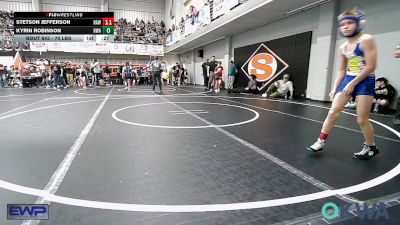 70 lbs Consi Of 4 - Stetson Jefferson, Raw Wrestling Club vs Kyrin Robinson, HURRICANE WRESTLING ACADEMY