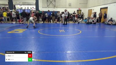 102 lbs Round Of 16 - Liam Eye, University Hawks WC vs Benton Alt, Orchard