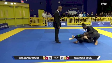 Abdul Rasheed Ali Perez vs Serge Joseph Severenchuk 2025 Pan IBJJF Jiu-Jitsu No-Gi Championship