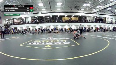 133 lbs 3rd Place Match - Colin Hering, Heidelberg vs Joshua Cornell, Heidelberg