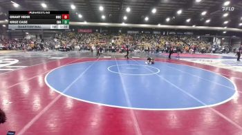 125 lbs Quarterfinal - Kruz Case, Siouxland Wrestling Academy vs Grant Hehr, Mandan Wrestling Club
