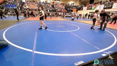 80 lbs Semifinal - Jesse Voss, Skiatook Youth Wrestling vs Gabriel Shuemake, Viking Wrestling Club