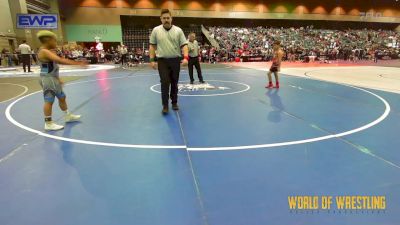 85 lbs Consi Of 8 #1 - Ithan Gallardo, Wasco Wrestling vs Ryan Rafal, NexGen Regional Training Center