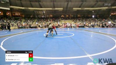 155 lbs Round Of 16 - Vann Wildcat, Pawhuska Elks Takedown vs Basal Gunter Jr, Prodigy Elite