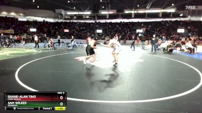 285 lbs Champ. Round 1 - Sam Wilkes, Issaquah vs Shane-Alan Tino, Chief Sealth