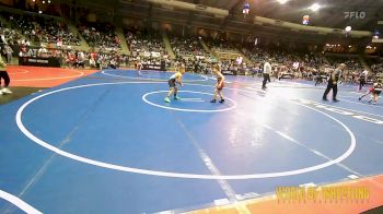 70 lbs Consi Of 8 #2 - Archer Johnston, Collinsville Cardinal Youth Wrestling vs Zayden Taylor, Elk Grove Wrestling Academy EGWA