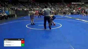 130 lbs Prelims - Graham Rodgers, Scots WC vs Hayden Rackley, Choctaw Ironman