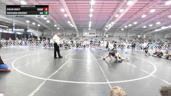 100 lbs Rr Rnd 1 - Colin Deily, The Hunt Wrestling Club Black vs Giovanni Brunst, Ragin Raisins Concord ES