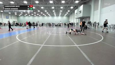 120 lbs Consi Of 8 #1 - Christopher Metz, GA vs Darion Johnson, OR