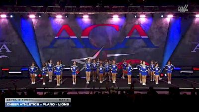 Cheer Athletics - Plano - Lions [2026 L3 Youth Day 2] 2026 ACA Grand Nationals