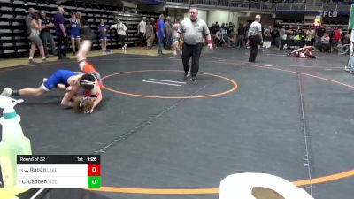 115 lbs Round Of 32 - Joshua Ragan, Lakeland vs Cameron Cadden, Iroquois