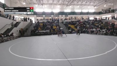 138 lbs 2nd Wrestleback (16 Team) - Murray Lemmon, St Pius X School vs Jett Fusco, Cambridge