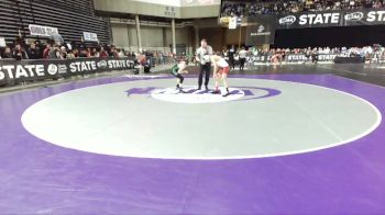 1A 120 lbs Cons. Round 3 - Noah Rodriguez, Toppenish vs Deacon Wintch, Klahowya