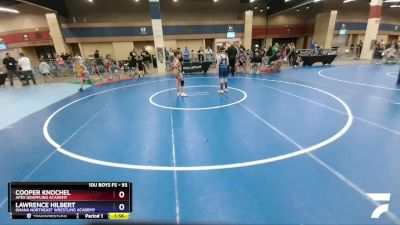 93 lbs Round 3 - Cooper Knochel, Apex Grappling Academy vs Lawrence Hilbert, Ohana Northeast Wrestling Academy