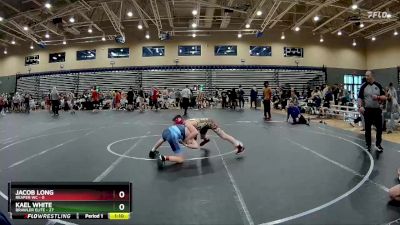 96 lbs Round 6 (8 Team) - Kael White, Brawler Elite vs Jacob Long, Reaper WC
