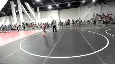 61 lbs Semifinal - Bentley Baker, Ravage WC vs Cruz Austin, Gomez Brs Gr Ac