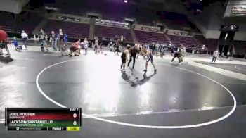 104 lbs Round 2 - Jackson Santaniello, Widefield Wrestling Club vs Joel Pitcher, Duran Elite