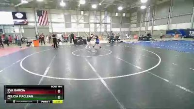 185 lbs Quarterfinal - Eva Garcia, CA vs Felicia MacLean, WA