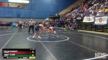 2 - 113 lbs Quarterfinal - Dylan Padgett, Nandua vs Mikey Clark, Union