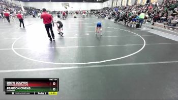 113 lbs Champ. Round 3 - Drew Dolphin, Kenosha Christian Life vs Pearson Owens, Coleman