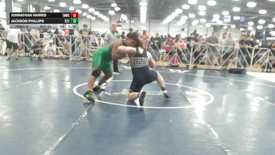 220 lbs Rr Rnd 1 - Johnathan Harris, TNWC Rideout - HSB vs Jackson Phillips, Team 922 - HSB