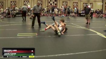 100 lbs Round 2 (6 Team) - Brayden Laird, Ohio Gold vs Justin Tuhari, Bitettio Trained