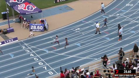 Youth Boys' 200m, Finals 11 - Age 10