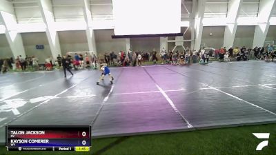 63 lbs Quarterfinal - Talon Jackson, NV vs Kayson Comerer, WY