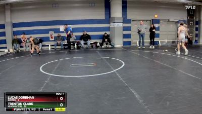 105 lbs Finals (2 Team) - Lucas Dorrman, Buxton vs Trenton Clark, Headhunters