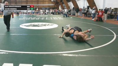 140 lbs Rr Rnd 1 - Jack Dragoumanos, Doughboy vs Jacob Inserra, Rednose